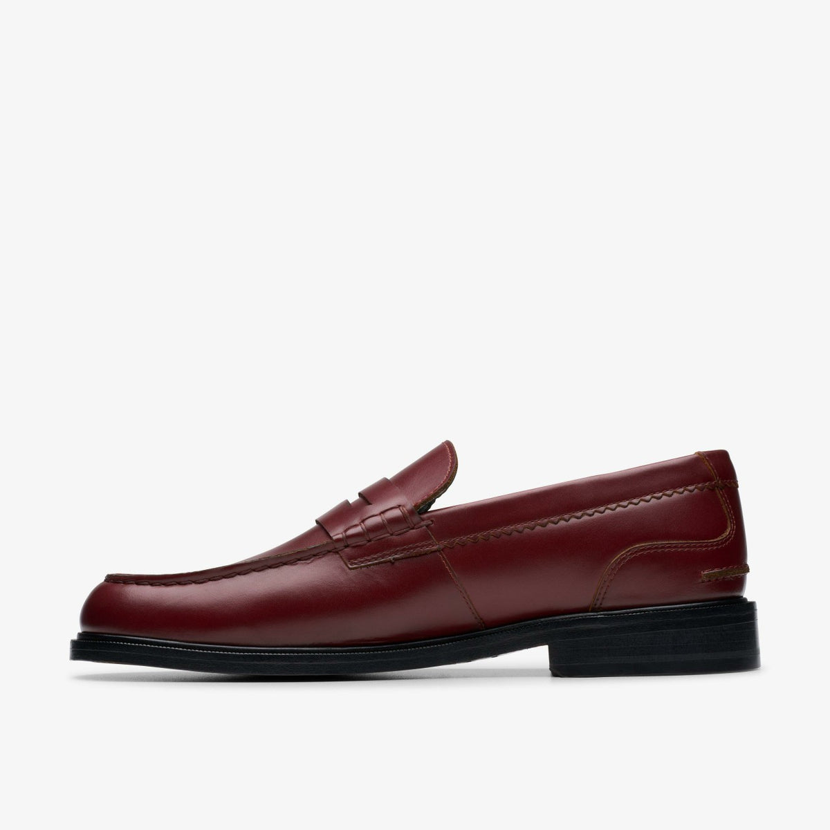 Clarks Hot Sale / Craft James Lo Loafer Wine Leather