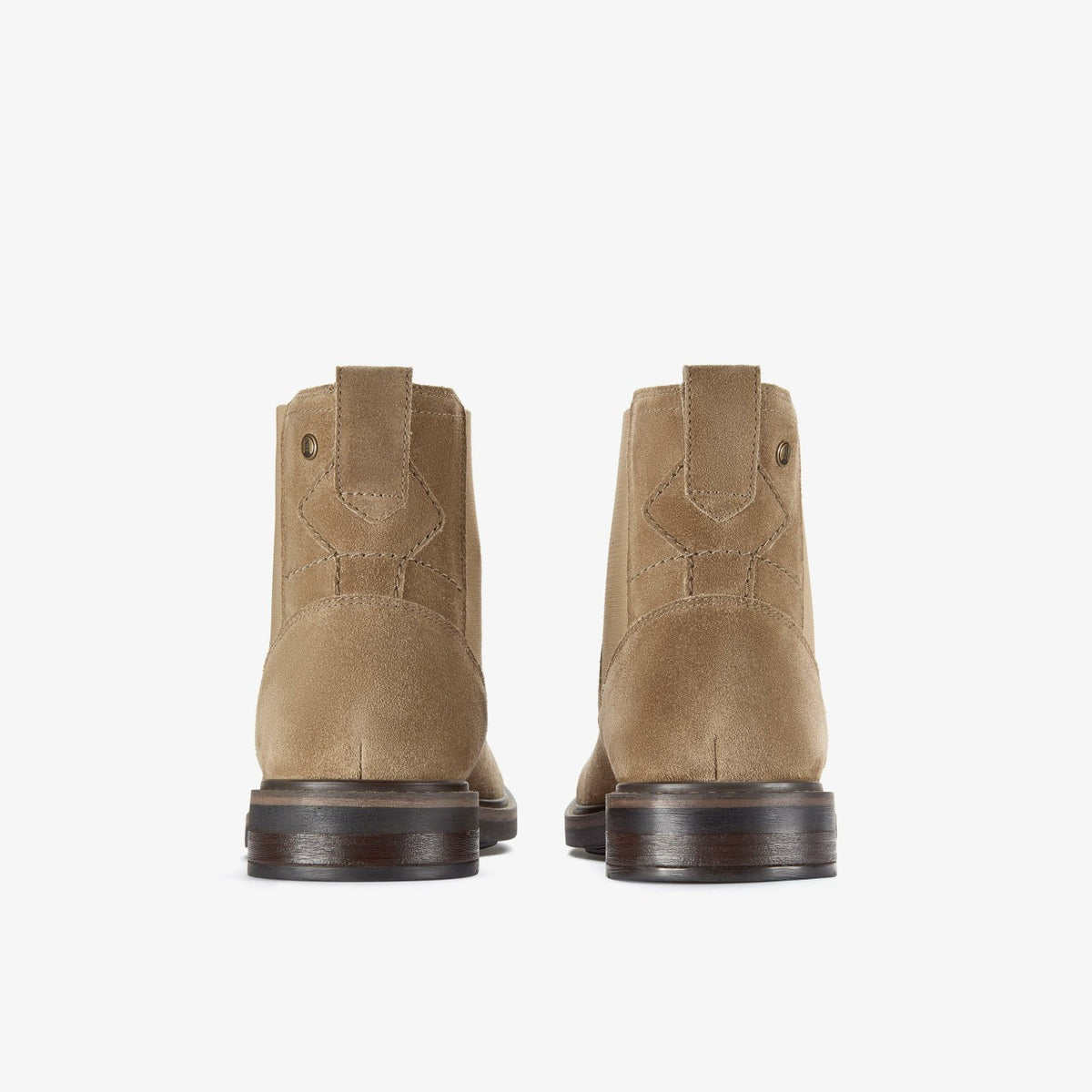 Clarks Popular / Newford Easy Dark Sand Suede
