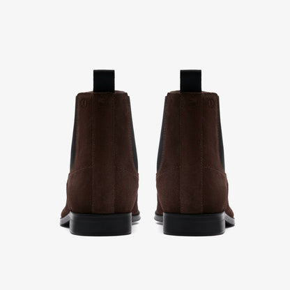 Clarks Hot Sale / Paulton Easy Dark Brown Suede