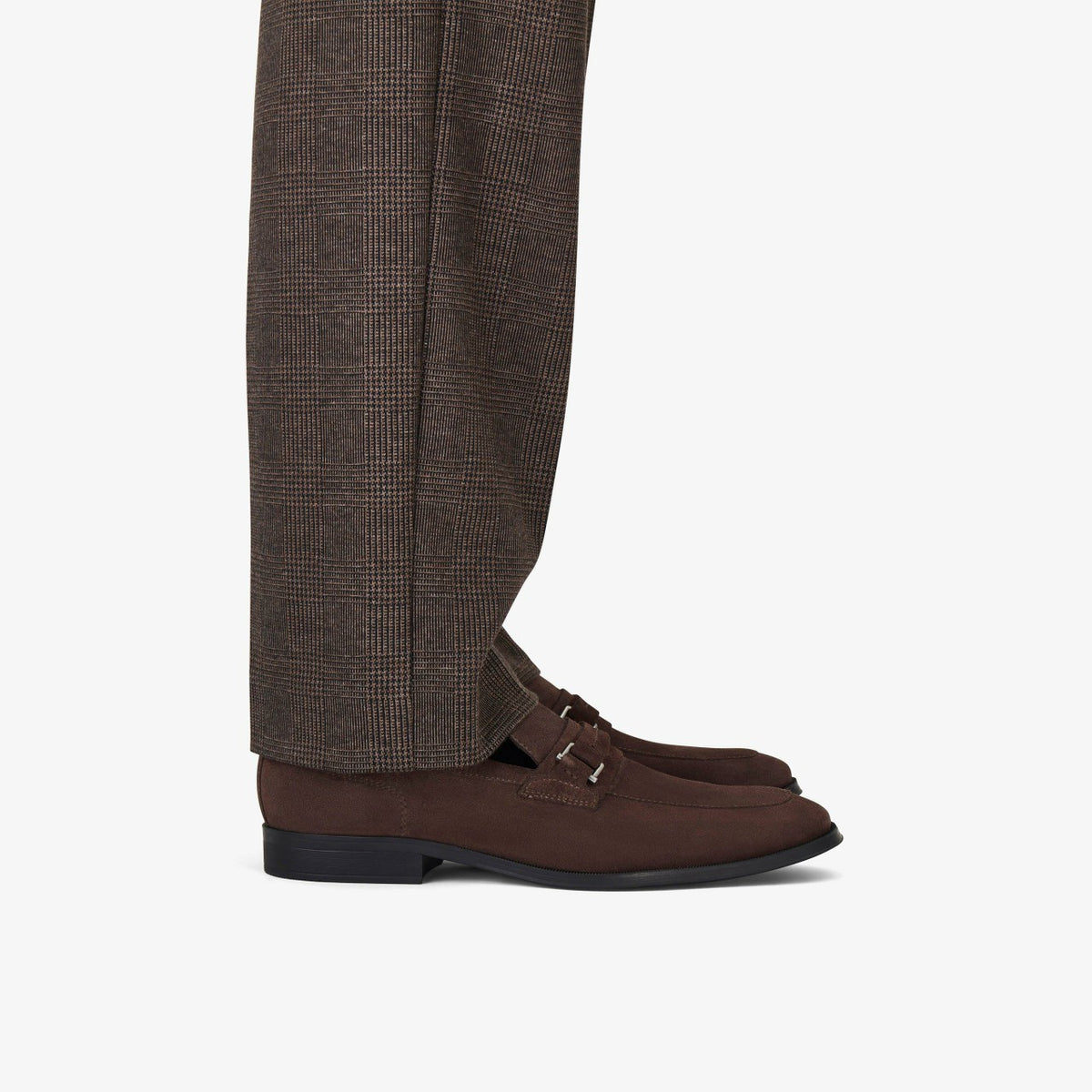 Clarks Quality / Paulton Lo Dark Brown Suede