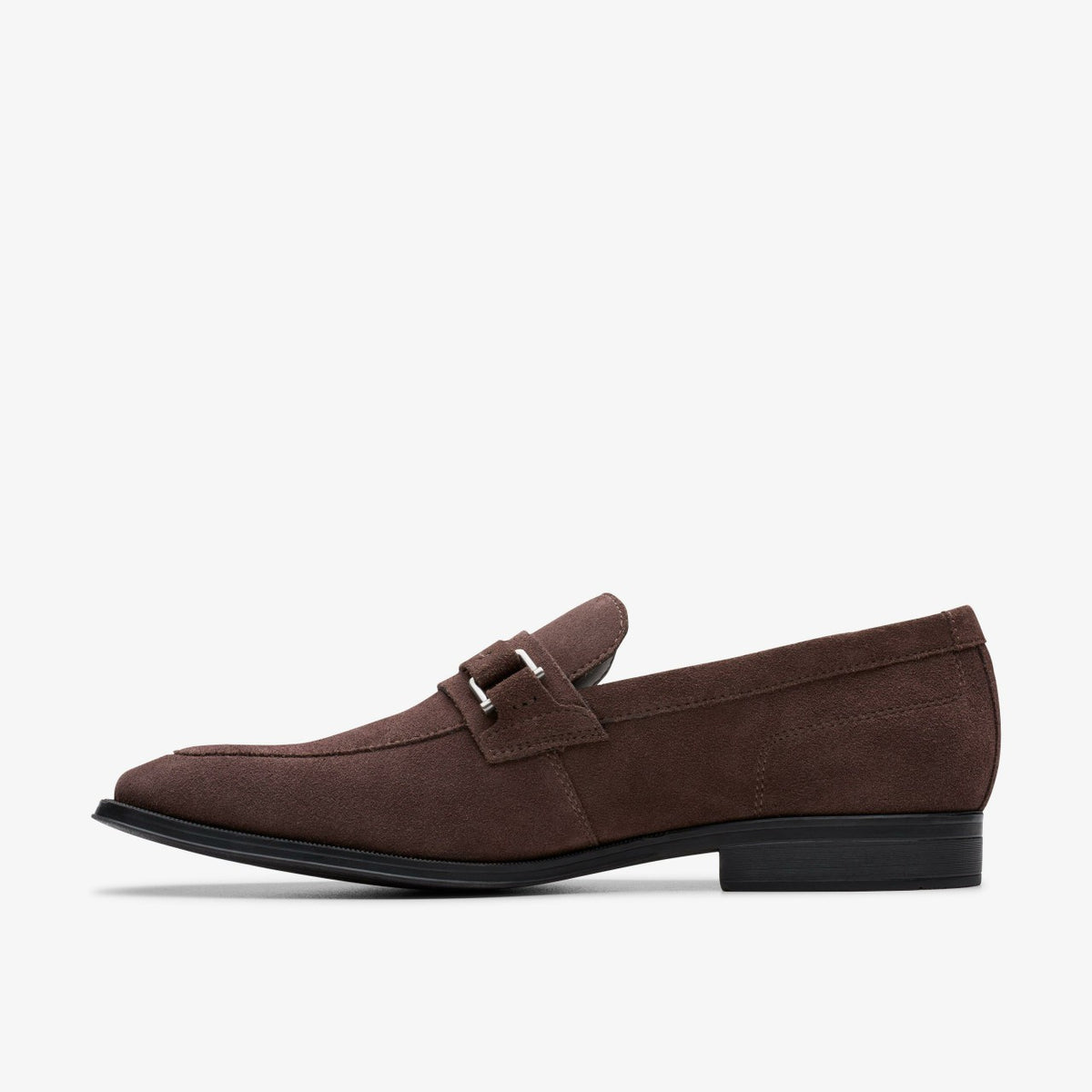 Clarks Quality / Paulton Lo Dark Brown Suede