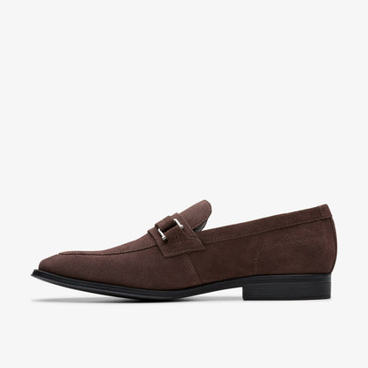Clarks Quality / Paulton Lo Dark Brown Suede