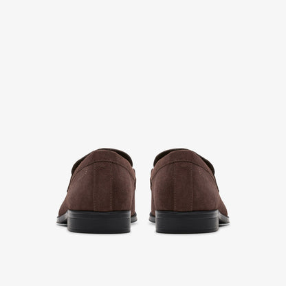 Clarks Quality / Paulton Lo Dark Brown Suede