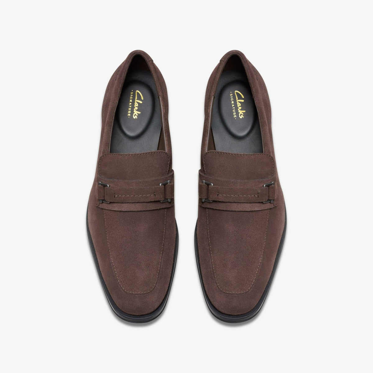 Clarks Quality / Paulton Lo Dark Brown Suede