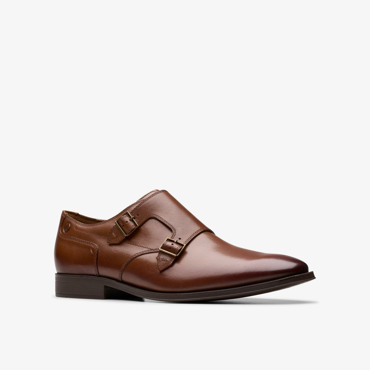 Clarks Everyday / Paulton Monk Tan Leather