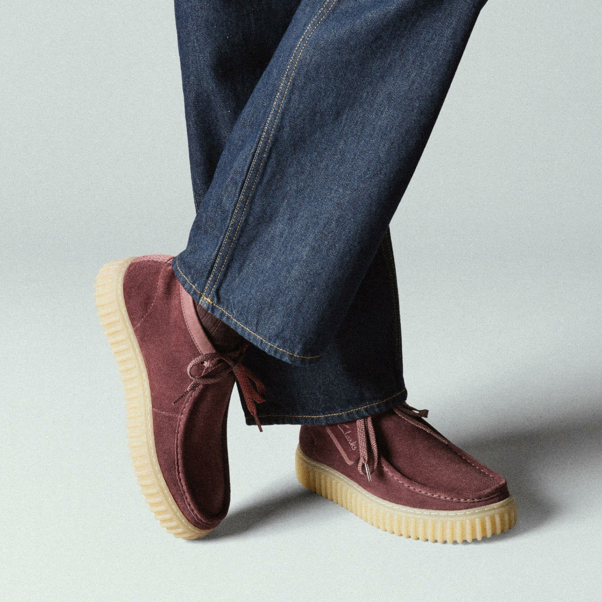 Clarks Trusted / Torhill Hi Wine Suede