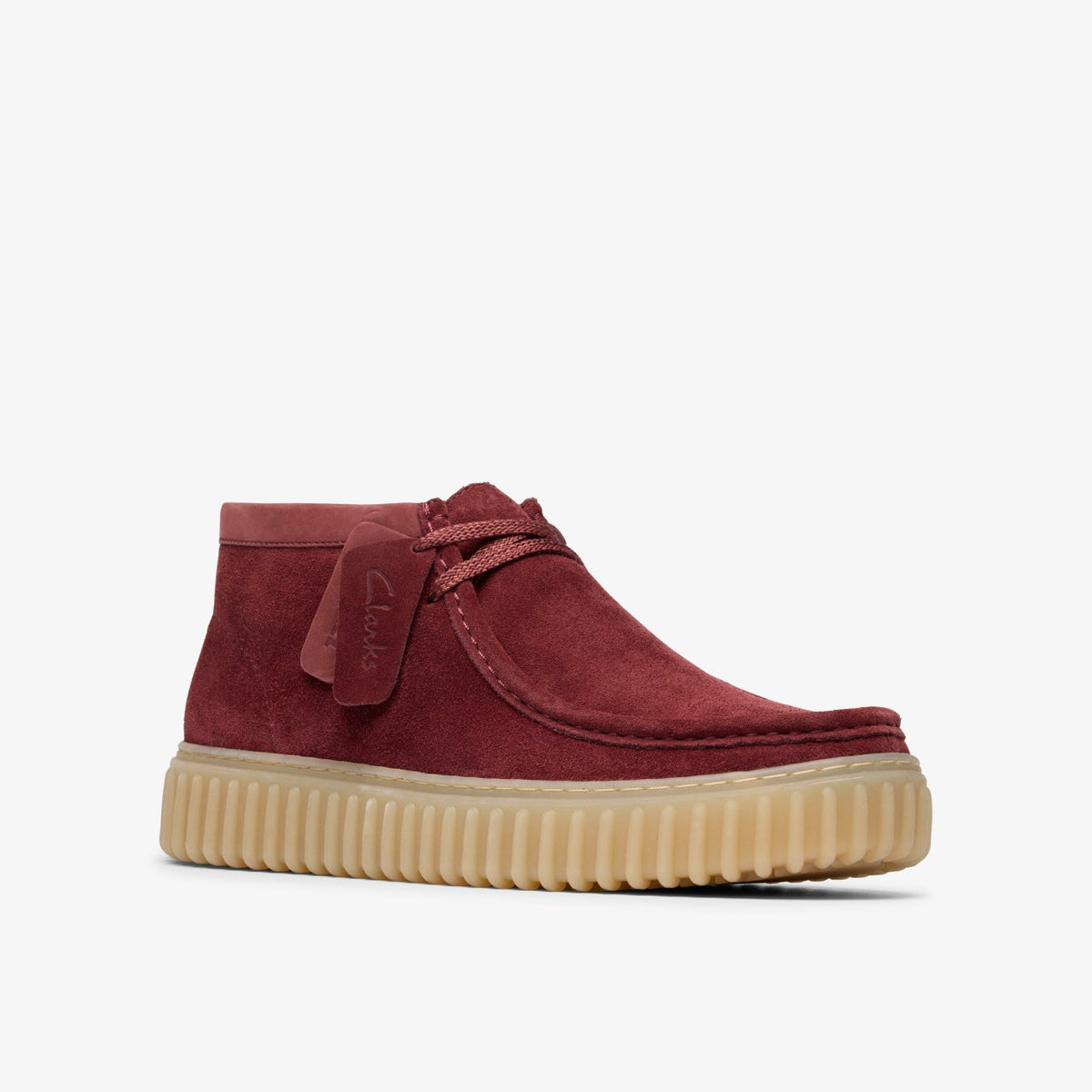 Clarks Trusted / Torhill Hi Wine Suede