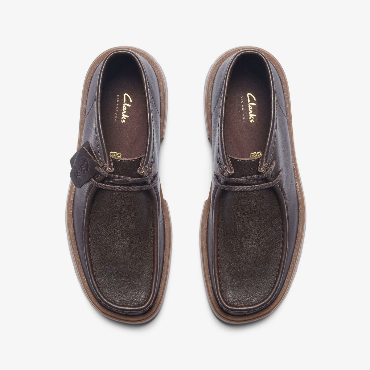 Clarks Best Price / Torview Hi Brown Leather