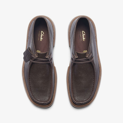 Clarks Best Price / Torview Hi Brown Leather