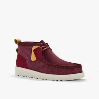 Clarks Featured / Wallabee FTR2 Boot Burgundy Combination