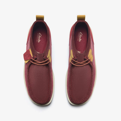 Clarks Featured / Wallabee FTR2 Boot Burgundy Combination