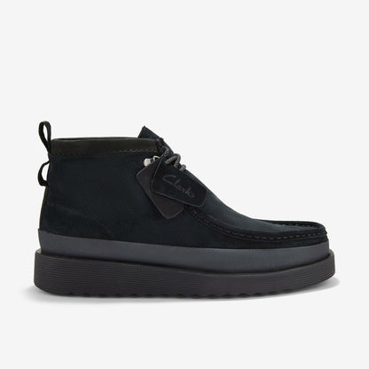 Clarks Featured / Wallabee FTR2 Hi Black Suede
