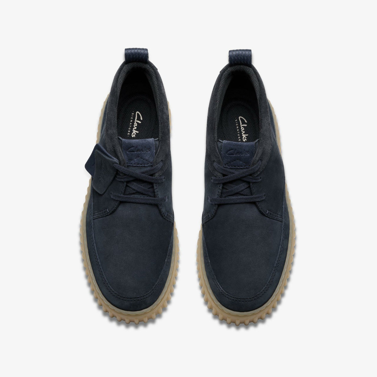 Clarks Latest / Torhill Lace Hi Navy Nubuck