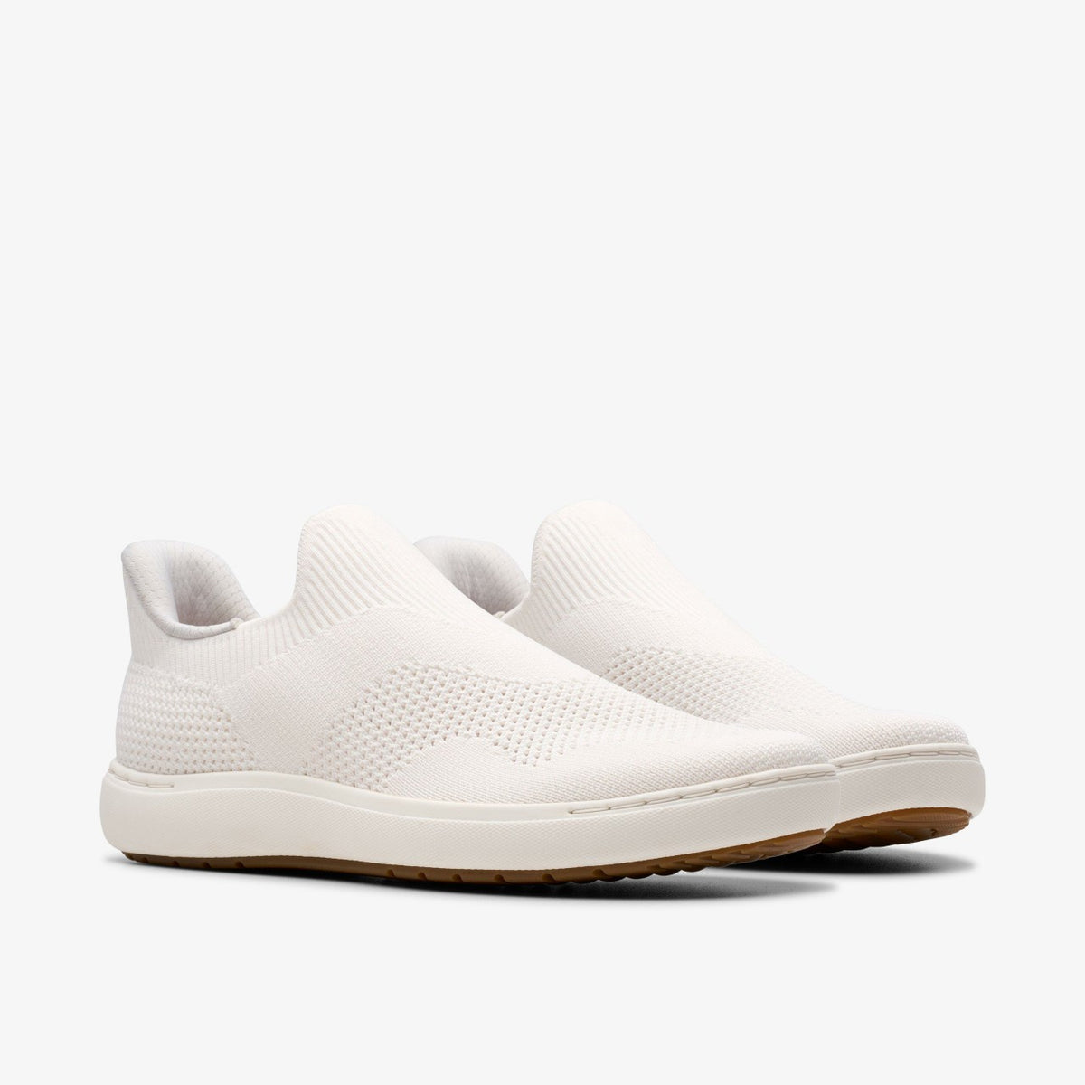 Clarks Top Pick / Nalle Step White Knit