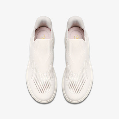Clarks Top Pick / Nalle Step White Knit