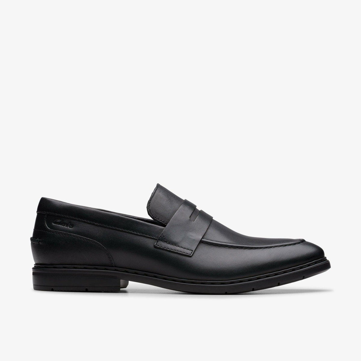 Clarks Top Pick / Banbury Lo Black Leather