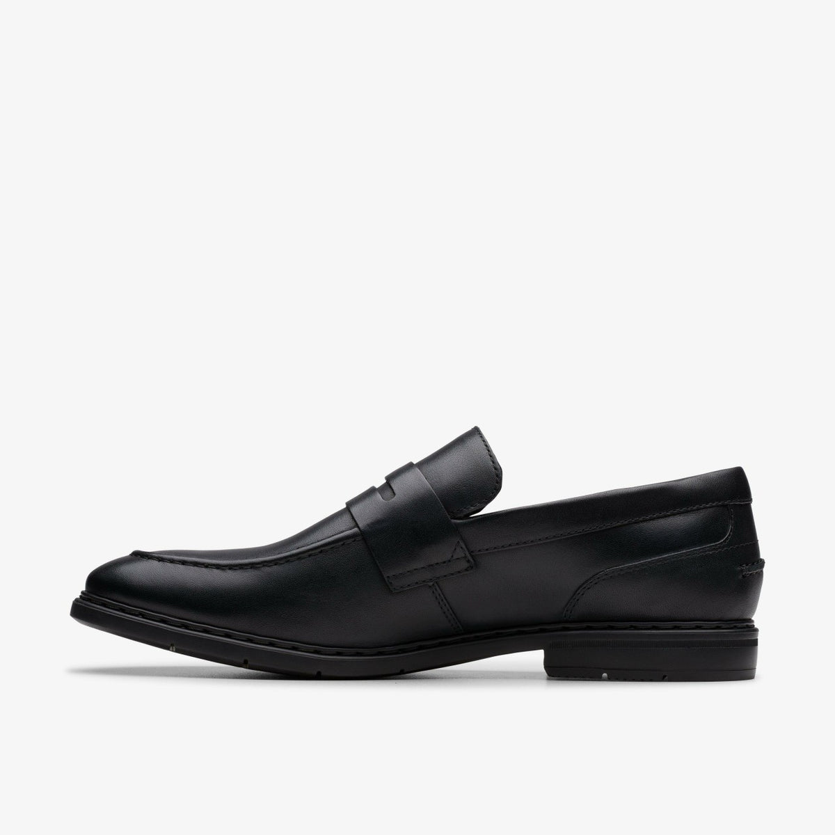 Clarks Top Pick / Banbury Lo Black Leather