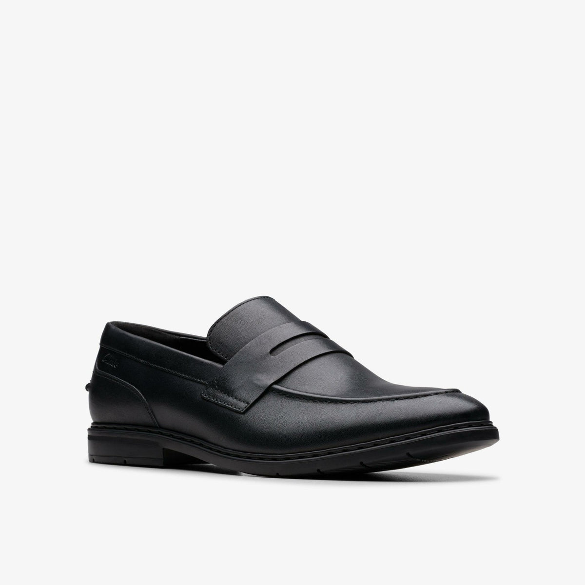 Clarks Top Pick / Banbury Lo Black Leather