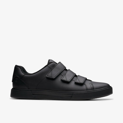 Clarks Popular / Romsey Strap Black Leather