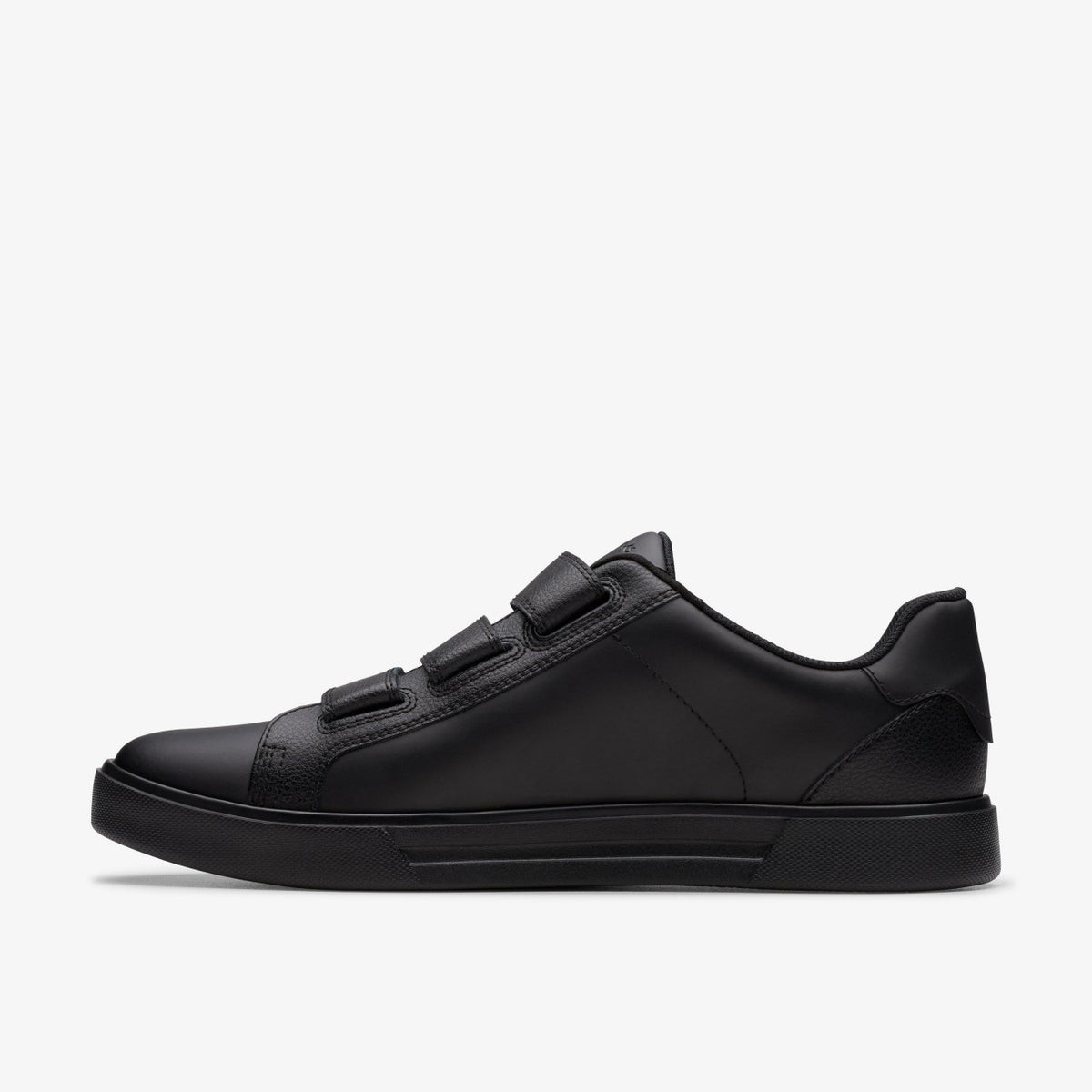 Clarks Popular / Romsey Strap Black Leather