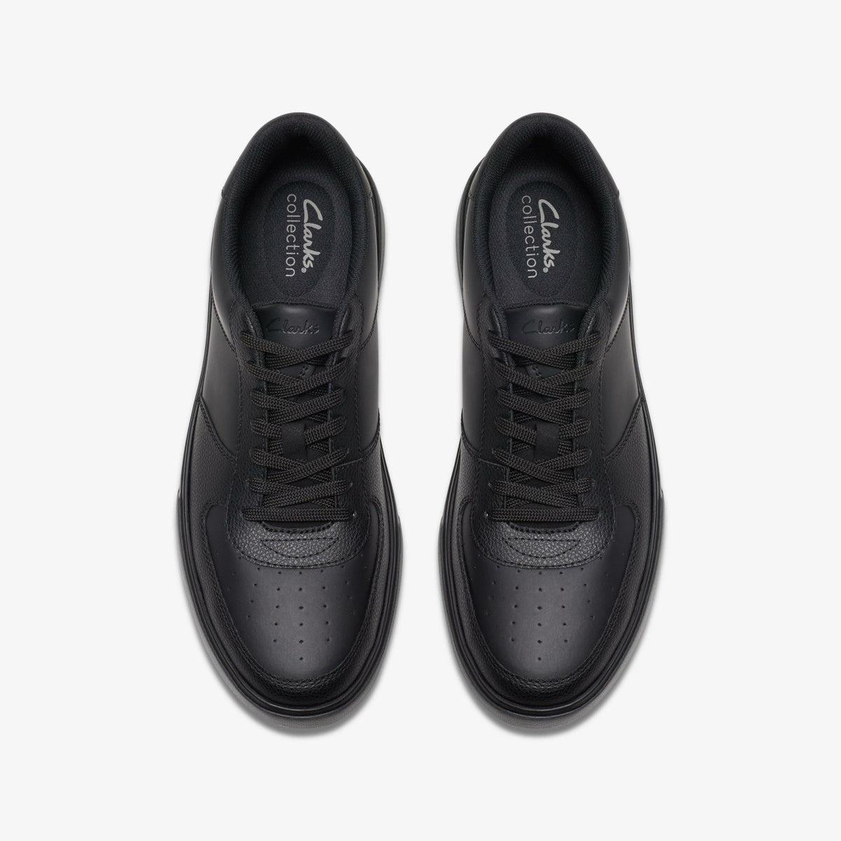 Clarks Trusted / Romsey Tie Black Leather