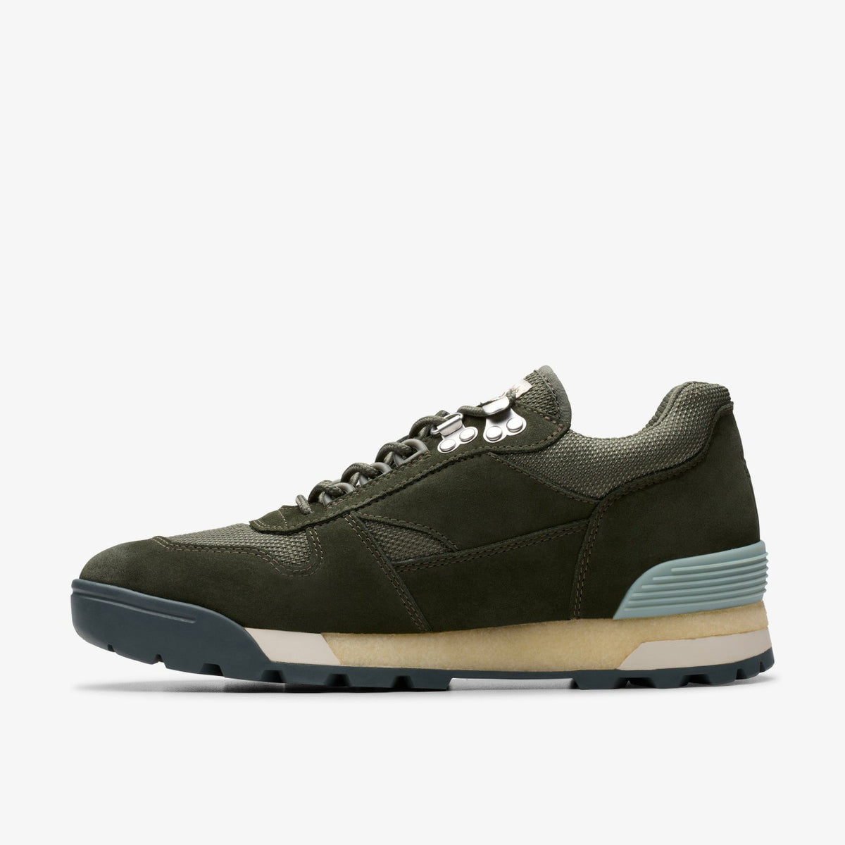 Clarks Sale / Laddow Dark Olive Combination