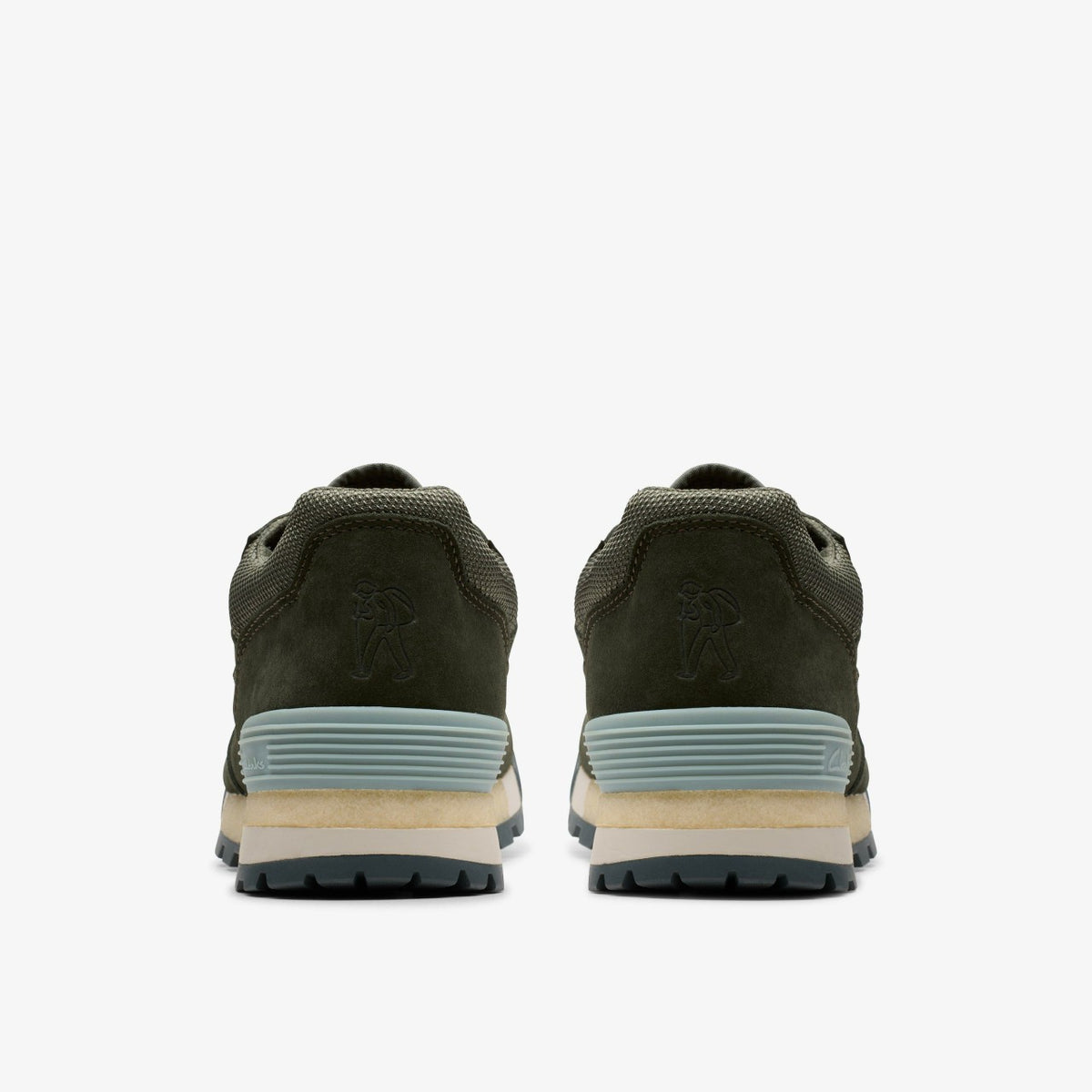 Clarks Sale / Laddow Dark Olive Combination