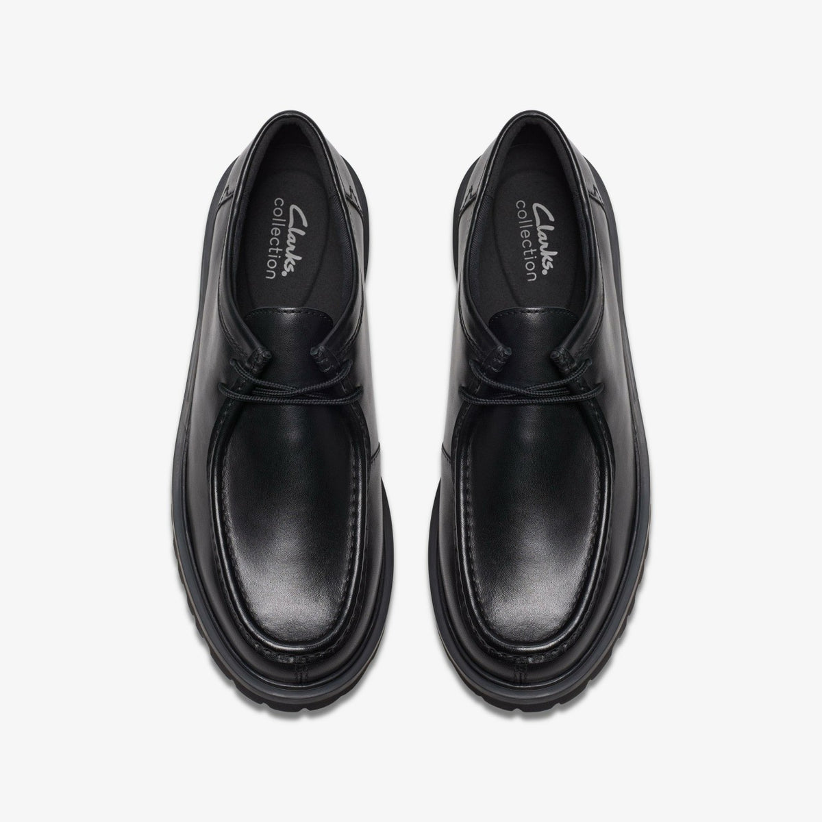 Clarks Great Value / Berwick Seam Black Leather