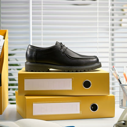 Clarks Great Value / Berwick Seam Black Leather