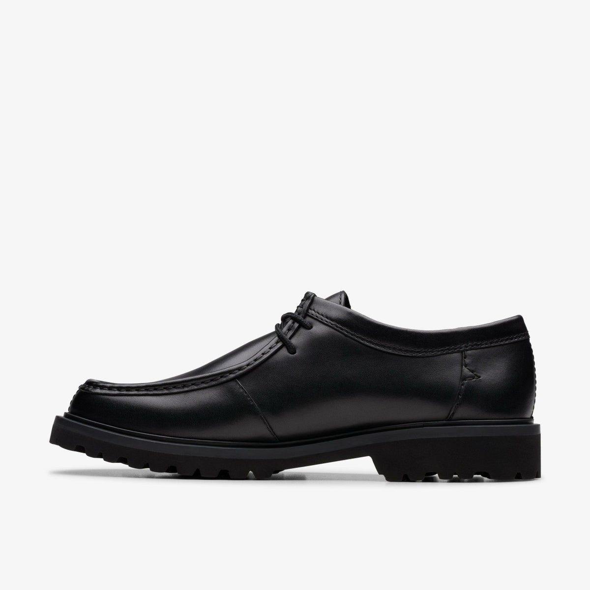 Clarks Great Value / Berwick Seam Black Leather