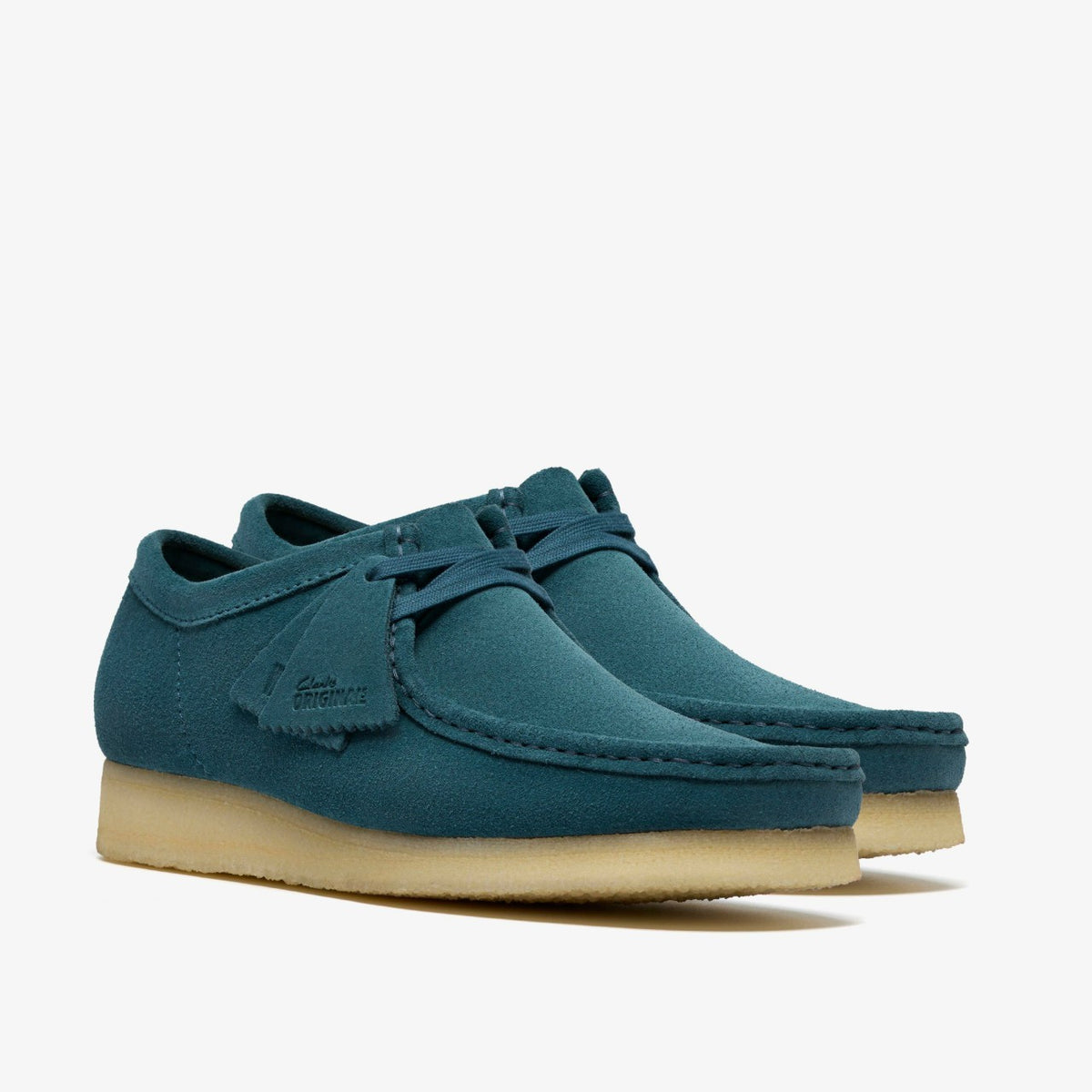 Clarks Classic / Wallabee Mid Blue Suede