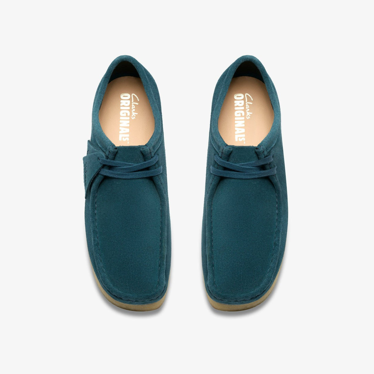 Clarks Classic / Wallabee Mid Blue Suede