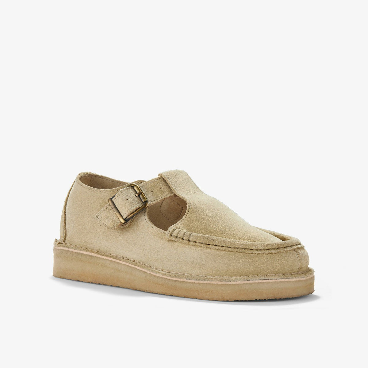 Clarks Recommended / Nomad T Bar Maple Suede