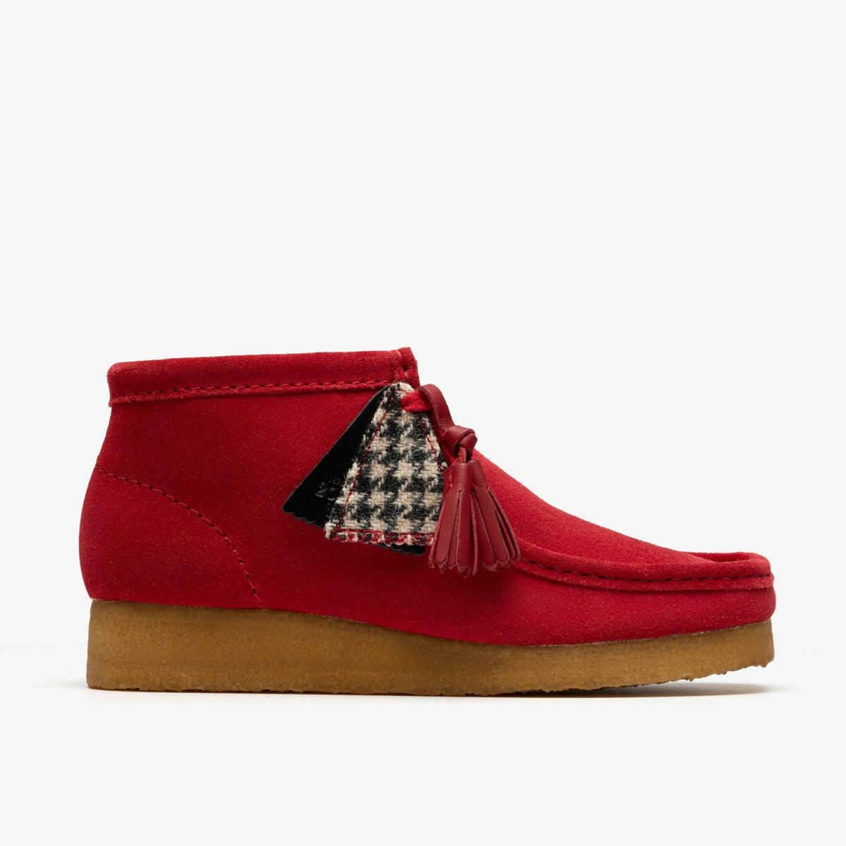 Clarks Quality / Wallabee Boot Red Suede