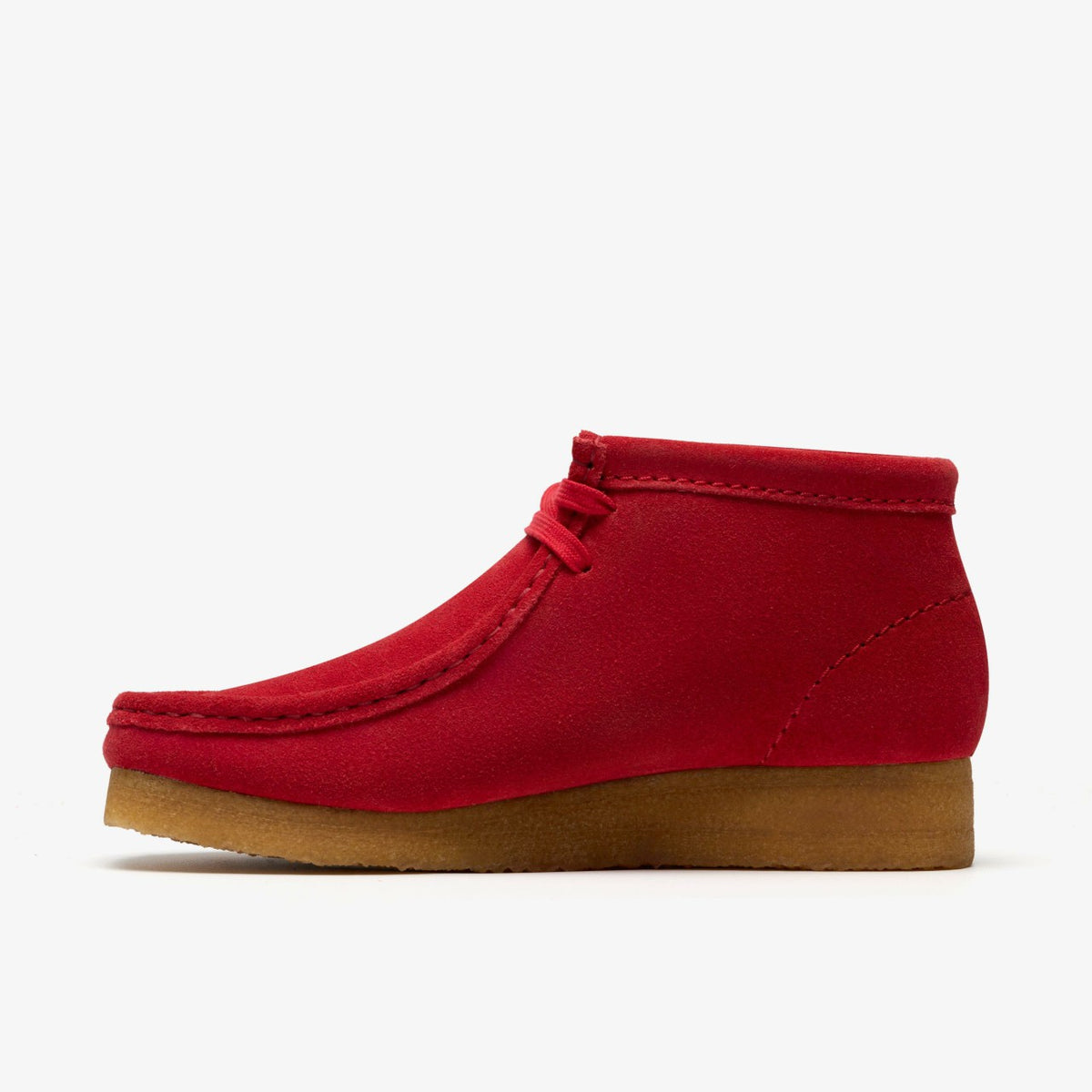Clarks Quality / Wallabee Boot Red Suede