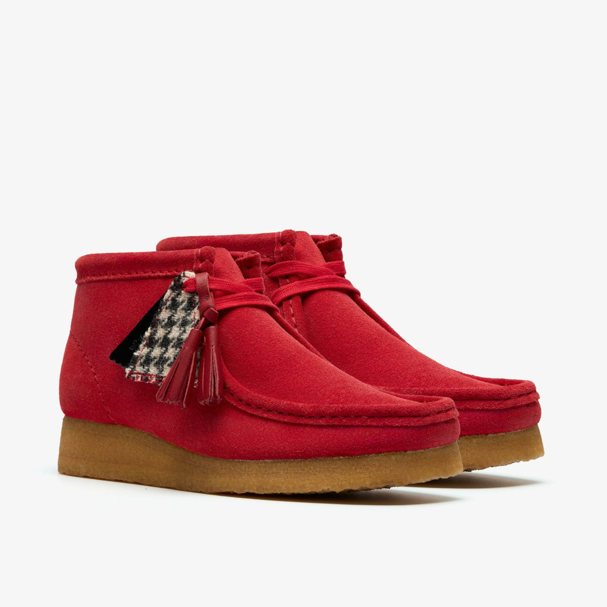 Clarks Quality / Wallabee Boot Red Suede
