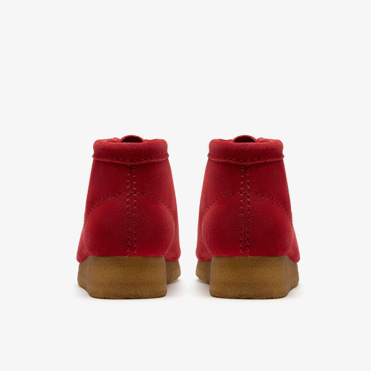 Clarks Quality / Wallabee Boot Red Suede