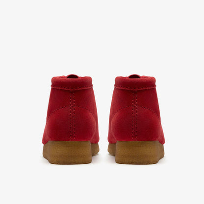 Clarks Quality / Wallabee Boot Red Suede