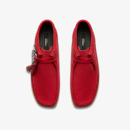 Clarks Quality / Wallabee Boot Red Suede
