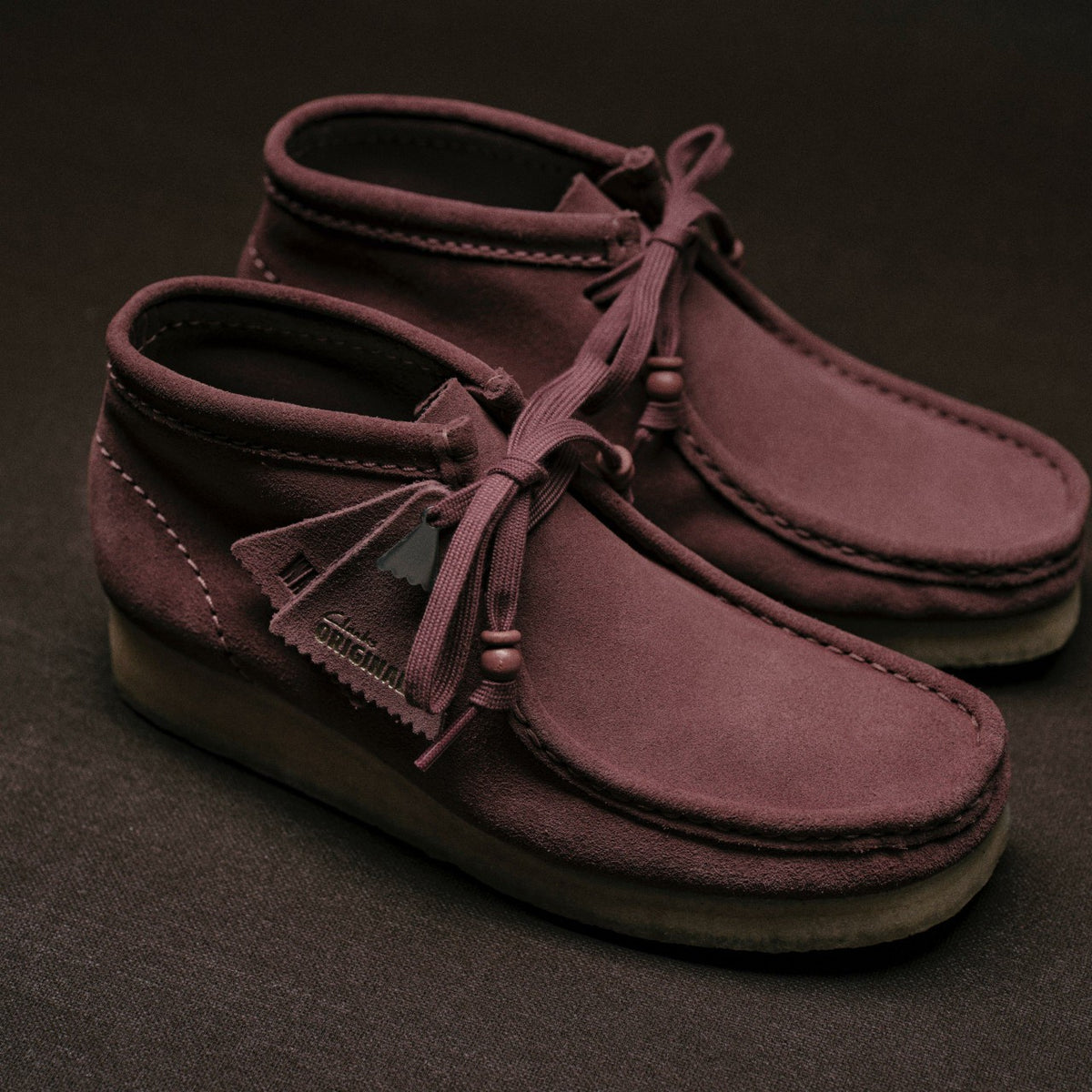 Clarks Discount / Wallabee Boot Rose Brown Suede