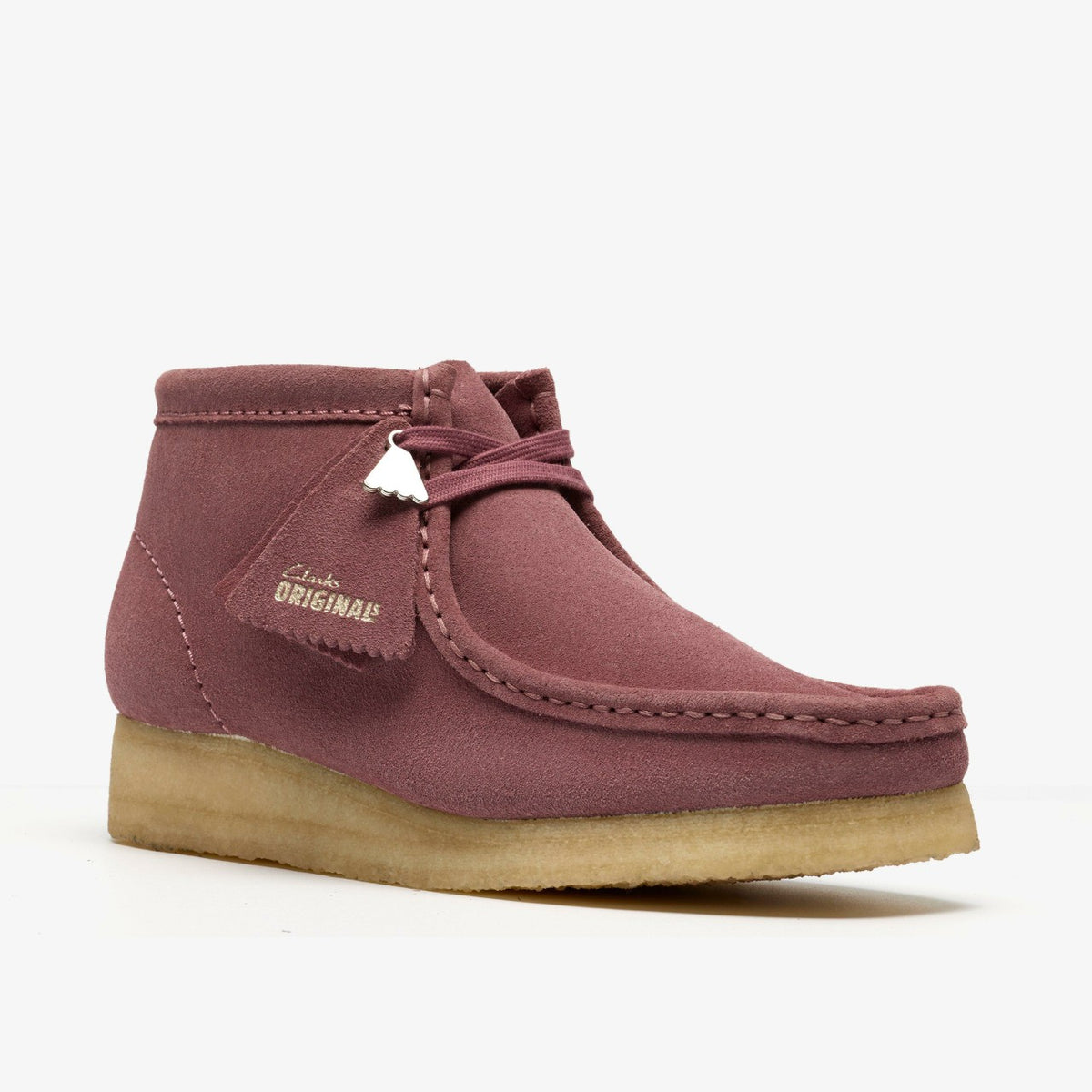 Clarks Discount / Wallabee Boot Rose Brown Suede
