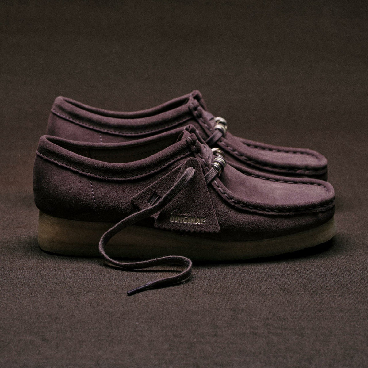 Clarks Customer Favorite / Wallabee Plum Suede