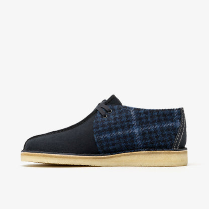 Clarks Signature / Desert Trek Navy Tweed Combination