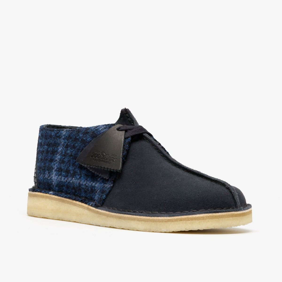 Clarks Signature / Desert Trek Navy Tweed Combination