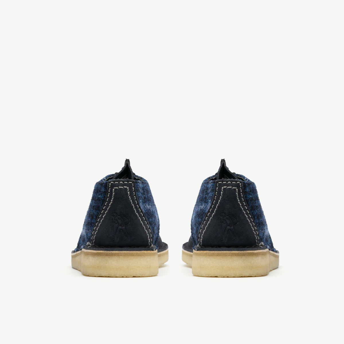 Clarks Signature / Desert Trek Navy Tweed Combination