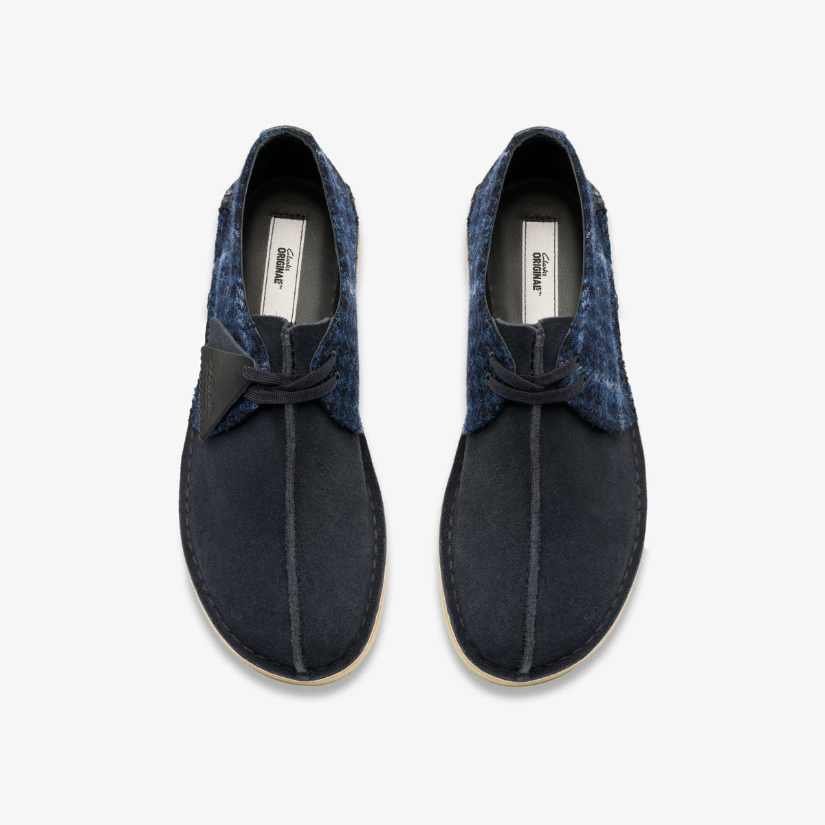 Clarks Signature / Desert Trek Navy Tweed Combination