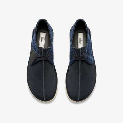 Clarks Signature / Desert Trek Navy Tweed Combination