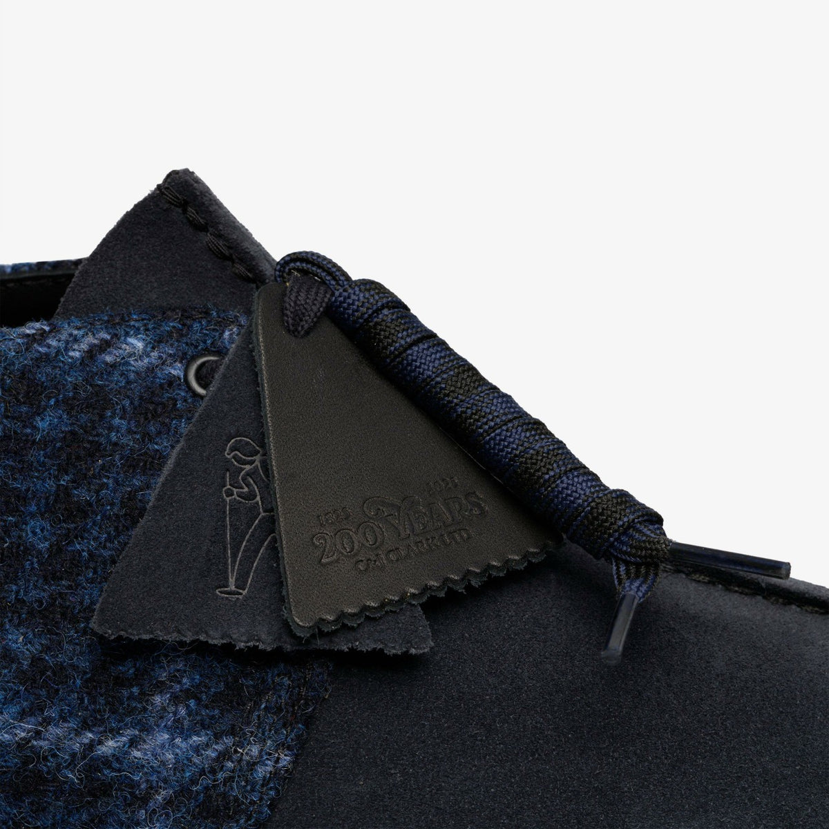 Clarks Signature / Desert Trek Navy Tweed Combination