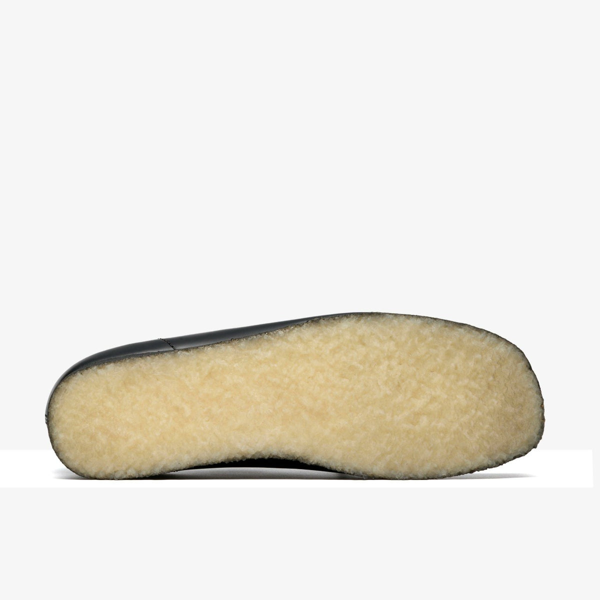Clarks Smart Buy / Wallabee Black Hi Shine Leather