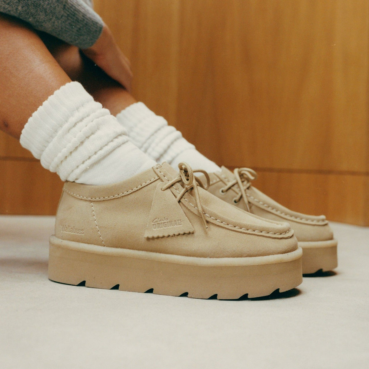 Clarks Top Pick / Meare Walla Maple Suede